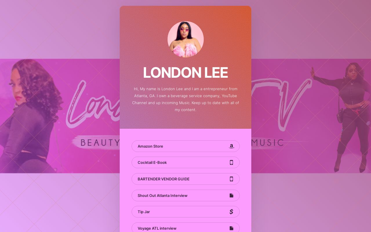 Carrd profile picture for @london